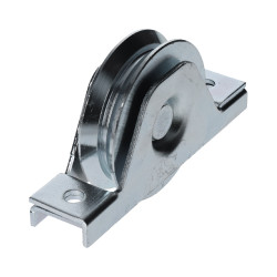 Vodiace koliesko ø 80mm pre zapustenie do jokla, V profil, nosnosť 200kg Vodiace koliesko ø 80mm pre zapustenie do jokla, V profil, nosnosť 200kg